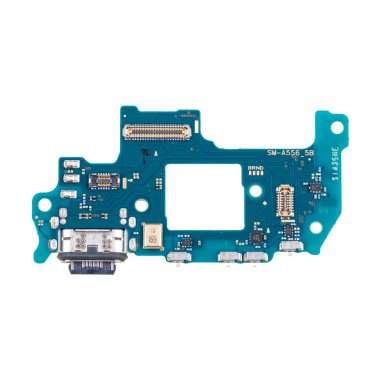 Шлейф для Samsung Galaxy A55 5G (A556E) плата на разъем зарядки/микрофон премиум &mdash; 2