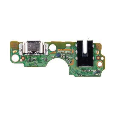 Шлейф для Tecno Spark 10C плата на разъем зарядки/разъем гарнитуры/микрофон — 1
