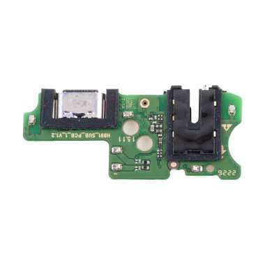 Шлейф для Tecno Pova 4 Pro плата на системный разъем/разъем гарнитуры/микрофон премиум — 1
