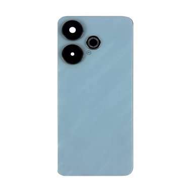 Задняя крышка для Xiaomi Redmi 13 4G (голубая) премиум &mdash; 2