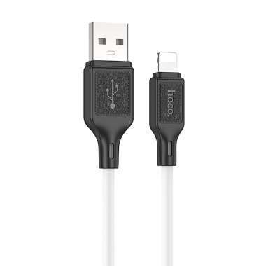 Кабель Hoco X90 Cool (USB - lightning) 100см 2.4A (белый) — 4