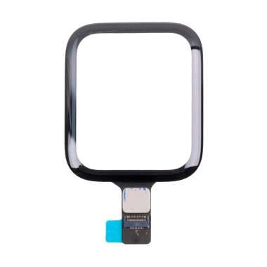 Стекло для Apple Watch 6 40 mm с тачскрином и OCA пленкой (черное) — 2