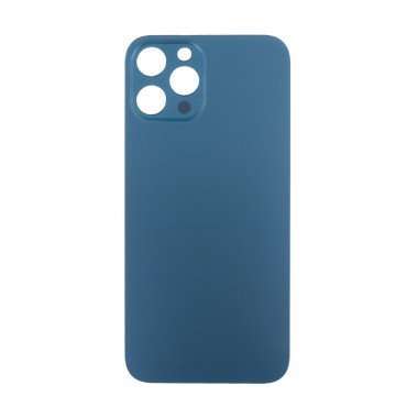 Задняя крышка для Apple iPhone 12 Pro Max (синяя) премиум &mdash; 2